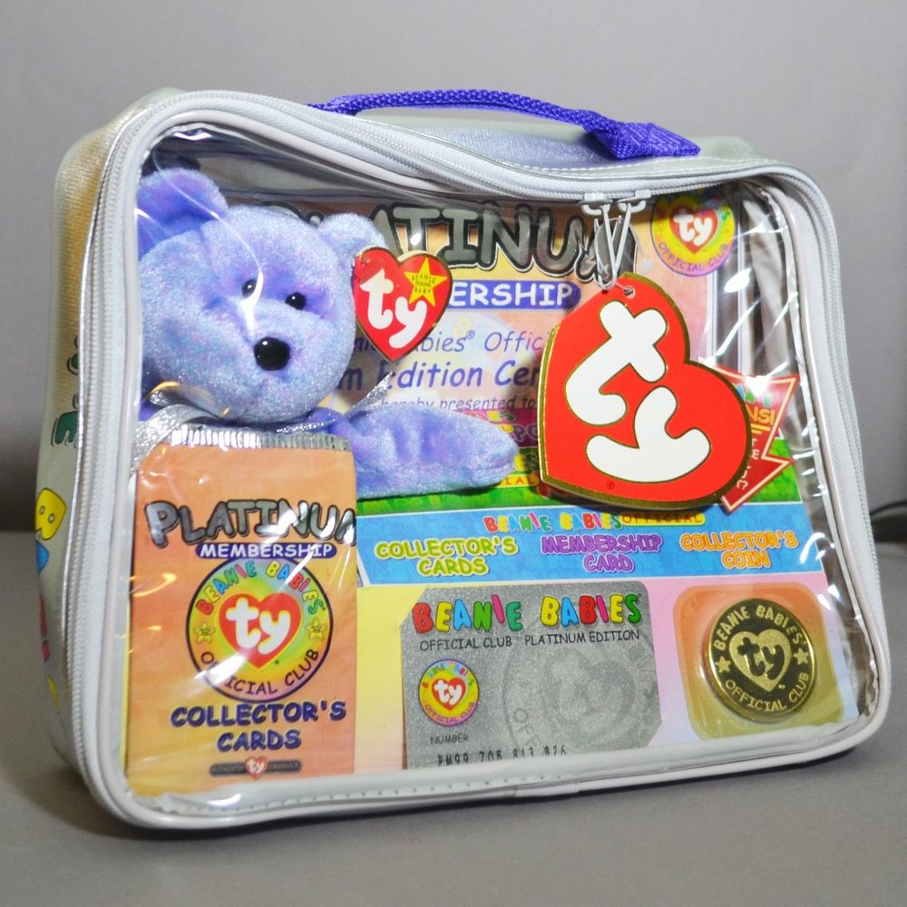 Ty Beanie Babies Platinum Membership Collector Club Kit